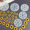 Sunflower Daisy Silicone Mold Fondant Cake Border Decorating Tool DIY Chocolate Gumpaste Resin Clay Mold Baking Tool