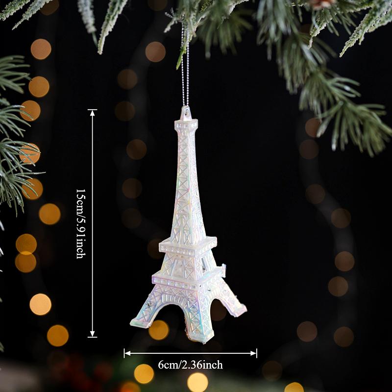 1 шт. Акриловые Подвески на Рождественскую Елку Разных Стилей Кристально Прозрачные Прозрачные Имитация Моделирования Домашнее Украшение Красочная Подвеска