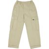 Vans Solid Color Zipper Closure Mid Waist Cargo Pants Women Bottoms Khaki VN000GWND3Z1