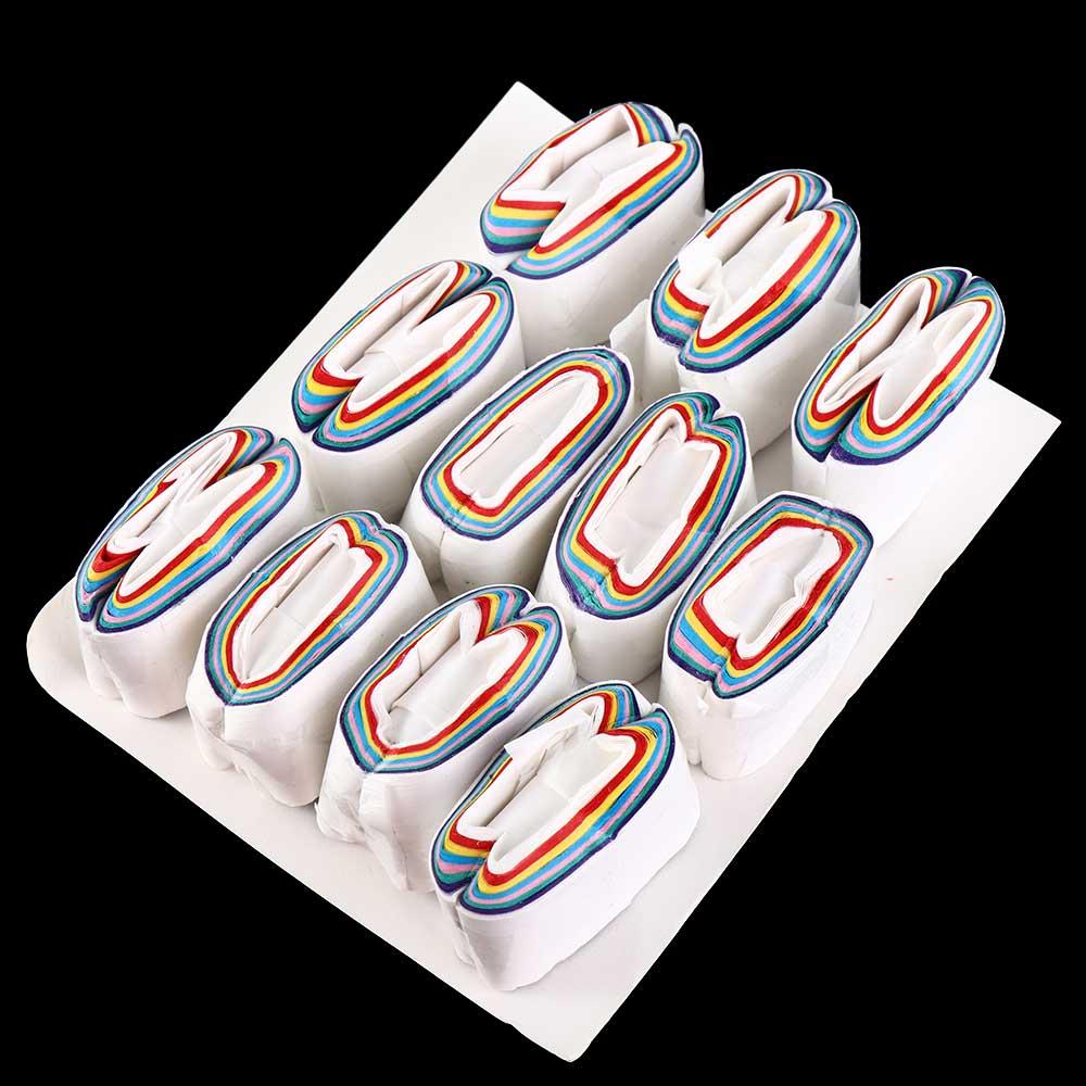 Kids Interactive Toys Mouth Coils Paper Multi-color Streamers from Mouth Magic Mouth Pulling Paper