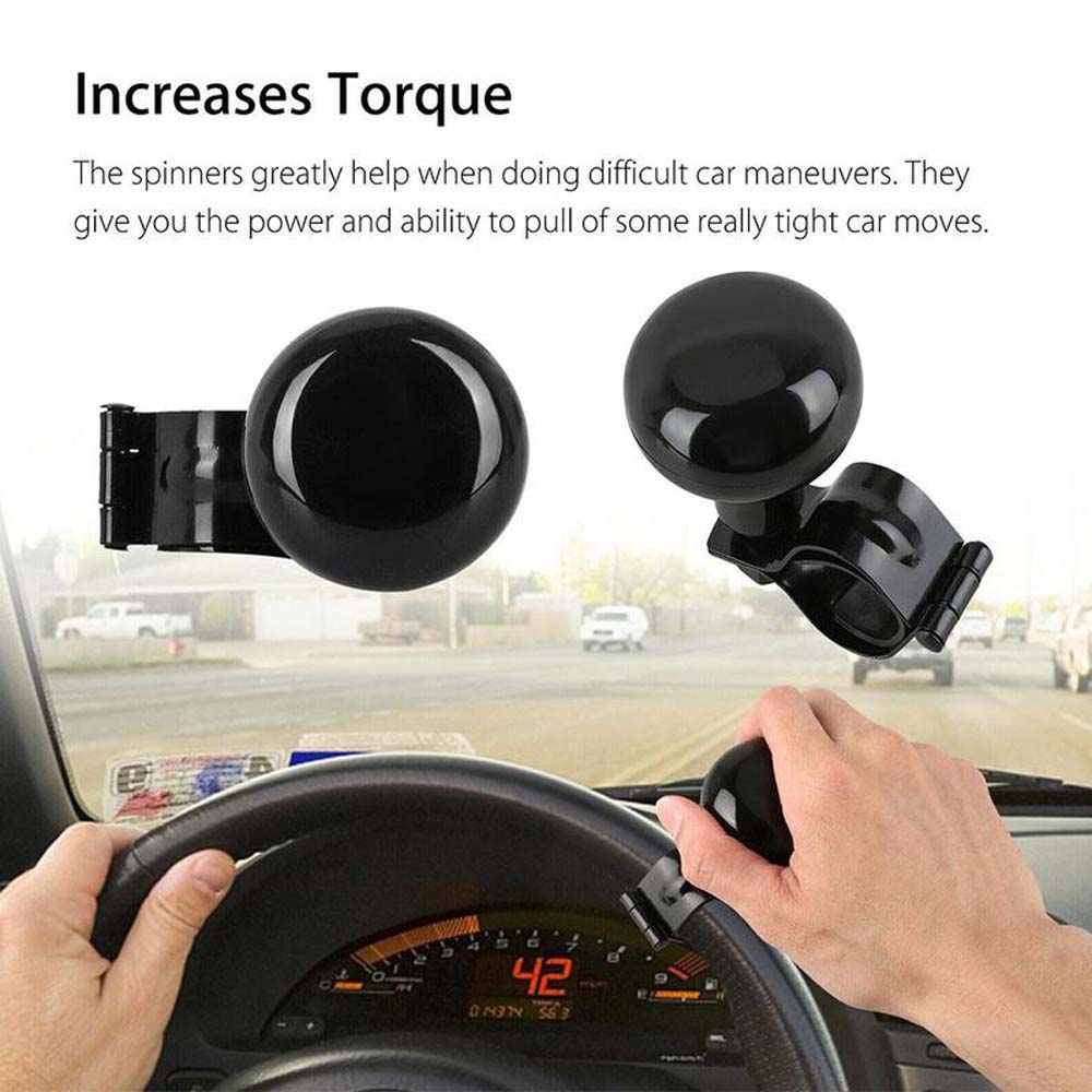 Auto Labor Saver Spinner Handle Steering Wheel Knob Steering Wheel Booster Ball Car Accessories