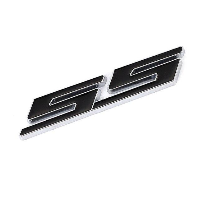 3D автомобильная наклейка, эмблема на переднюю решетку капота, значок решетки для SS Sport Cruze Camaro Captiva Aveo Lacetti, наклейки на задний багажник