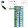 16-канальный релейный модуль RS485 с управлением Modbus RTU, плата управления умным домом для PTZ-камеры и управления двигателями