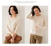 Women's Hooded Cashmere Sweater: Loose Knitwear Top for Autumn/Winter