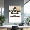 2026 Настенный календарь Смешной настольный календарь с собаками Янв. 2026 - Дек. Календарь на 12 месяцев на 2026 год для украшения стен дома или офиса