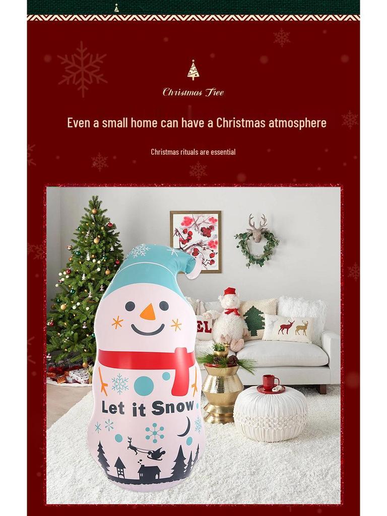 Надувное украшение на Хэллоуин и Рождество в виде тыквы и привидения для тамблер-бара и детского сада