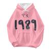 Men's And Women's Printed Long-sleeved Hoodie Solid Color Hoodie