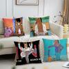 Cartoon B-BoJack B Cozy Soft Pillow Case for Sofa Living Room Home Office Decor Protective Covers
