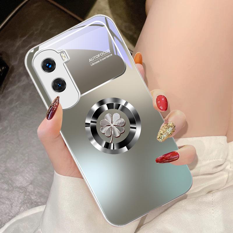 Градиентные цветы для Honor 200 90 8X 9X Pro Lite P50 P40 Nova 10 11i P60 Magic4 6 Mate 20 50 Чехол для телефона из закаленного стекла