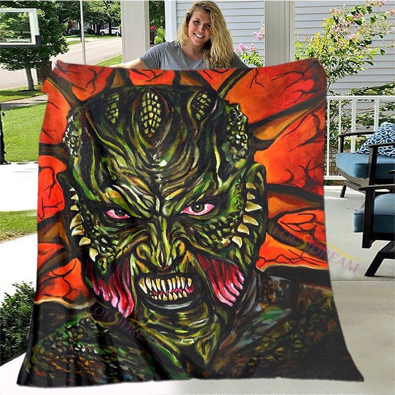 Jeepers Creepers Queen Size одеяло супер мягкое фланелевое одеяло пледы одеяла домашний декор дом офис легкий диван ворс