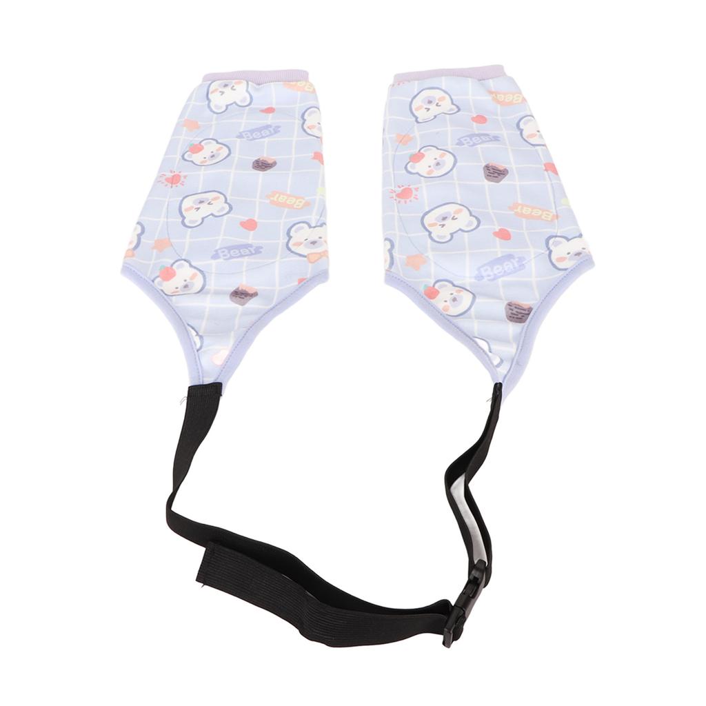 Dog Elbow Brace Thickened Soft Breathable Prevent Licking Wearable Dog Surgery Recovery Sleeve for Front Legs Purple