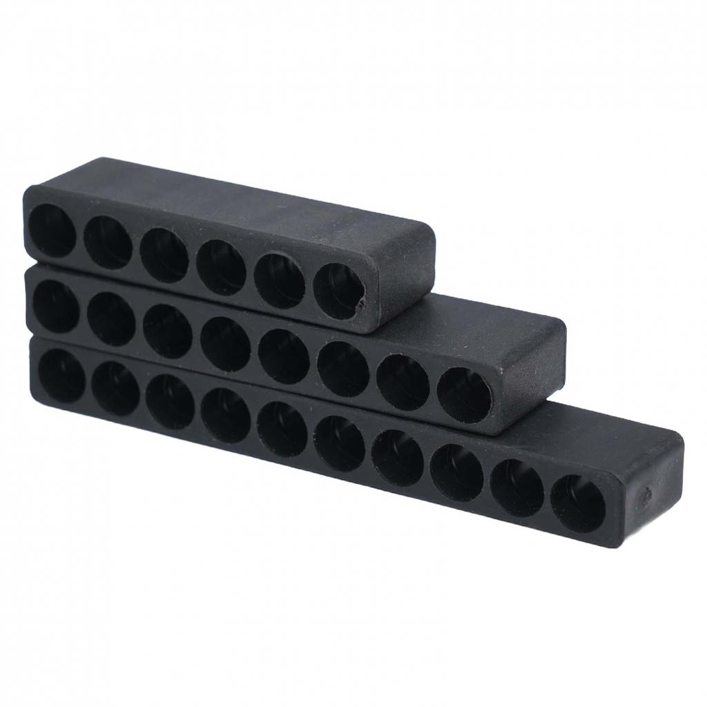 Эффективный ящик для хранения бит отвертки 6 8 10 отверстий для легкой организации