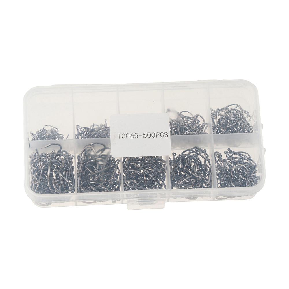 Tools Fishing Tackle High-carbon Steel Barbed Fishhooks Fishing Hook Lure Hooks Fishing Hooks Set
