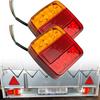 LED Magnetic Towing Tail Lights Wireless LED Trailer Lights Kit High Lumens Super Bright IP67 Waterproof Car Rear Lights