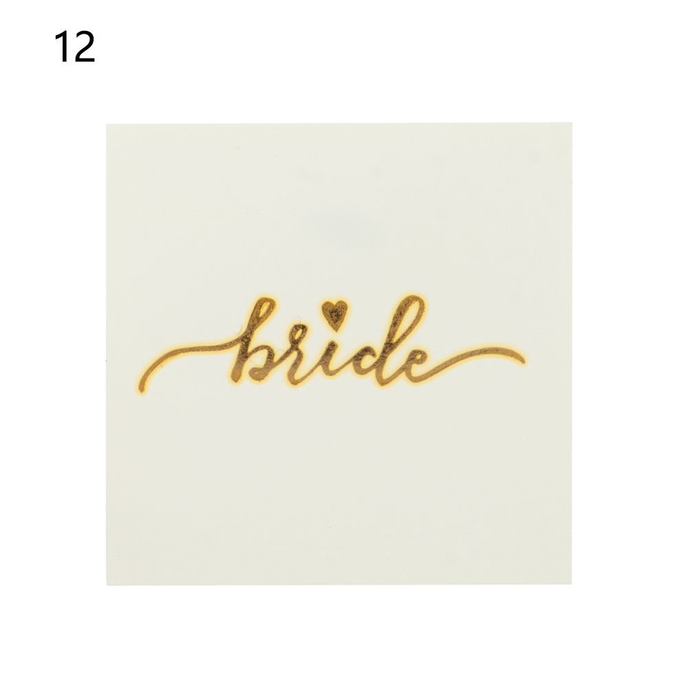 Наклейка для мальчишника, татуировка для невесты, украшение для вечеринки, свадебная команда, временная татуировка