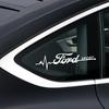 Car PVC Side Window Stickers Sport Logo DIY Decoration Film For Ford Fiesta Focus 2 Mondeo Mustang Ranger Kuga Transit STRACING