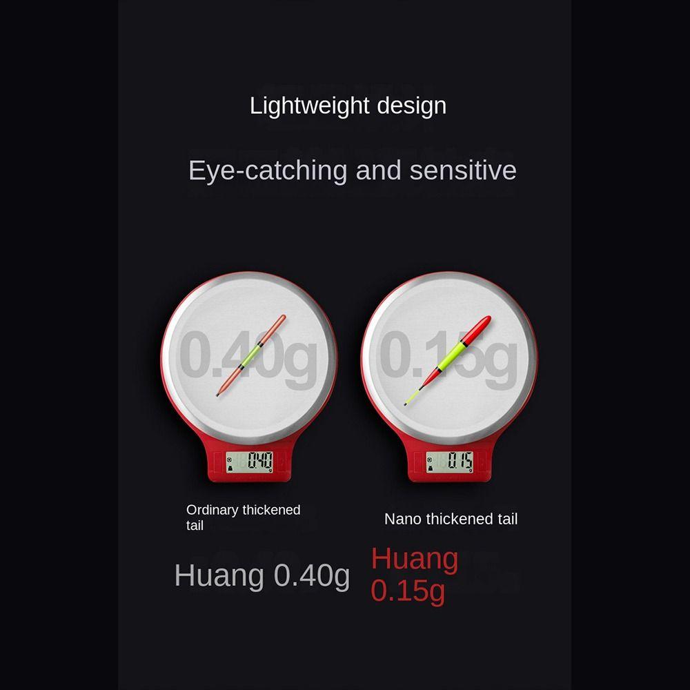 Eye-catching Triangle Tail Floats Bobbers Indicator Light Stick Floats Fishing