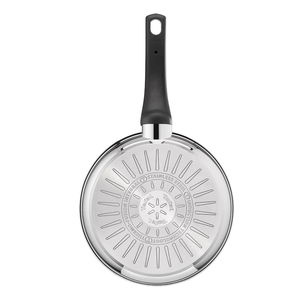 Tefal Индукционная кастрюля Emotion из нержавеющей стали (16см) Можно мыть в посудомоечной машине в духовке без PFOA Silver