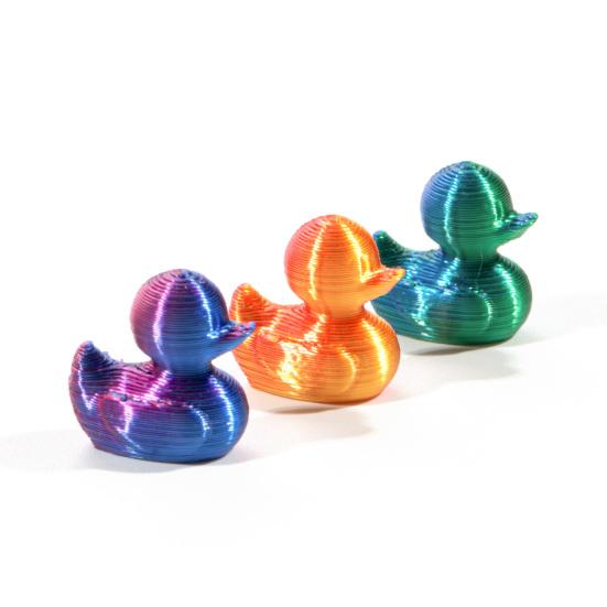 100Pcs 3D Printed Mini Duck Figures Realistic Design DIY Craft Mini Duck Figurine Fairy Tale Garden Decoration