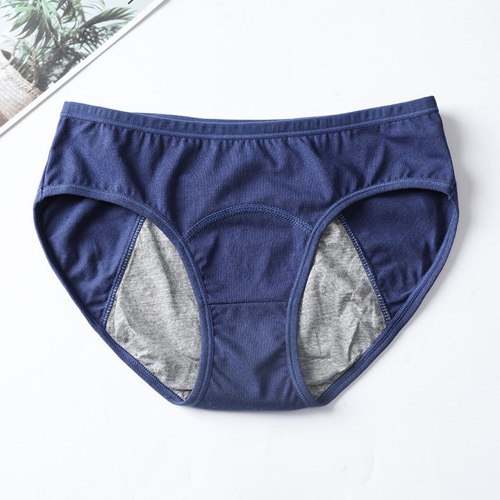 Women'S Menstrual Panties Mid-Waist Cotton Postpartum Women'S Panties Fully Covered Panties