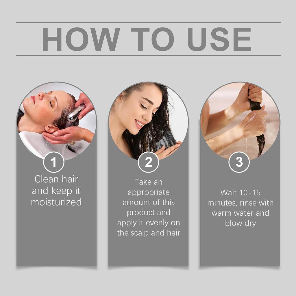 Mask Nonevaporation Moisturizing And Soft Deeply Nourishes And Repairs Hair Without Evaporation Mask To Make Hair Shiny