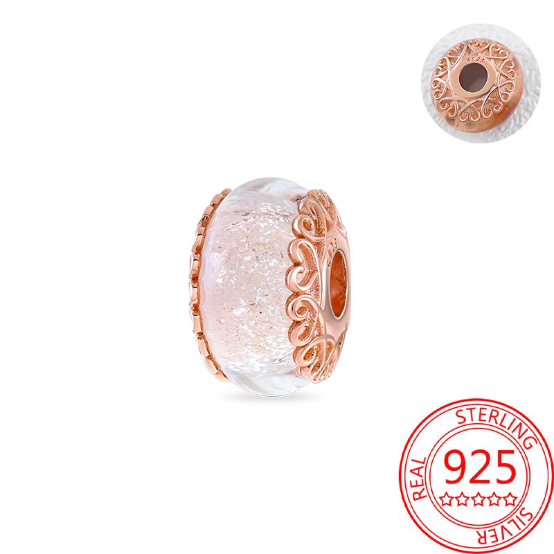 Медь Настоящее Розовое Золото Розовый Осьминог Летняя Черепаха Сердце Подвеска Шарм Подходит для Оригинальных Браслетов Ожерелий Браслет Девушка