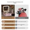 Portable LED Cosmetic Bag: Multifunctional, Large Capacity, Professional Makeup Organizer 2024.