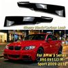 For BMW 3 Series E90 E91 LCI M Sport 2009-2012 Pair Front Bumper Splitter Lip Diffuser Spoiler Body Kit Cover Parts
