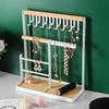 Japanese Style Household Desktop Jewelry Hanging Rack Porch Rack Multifunctional Storage Rack Jewelry Storage and Display Rack