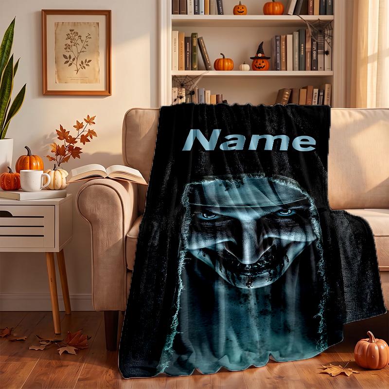 The NUN Custom Flannel Blankets Soft Warm Cozy Throws for Home Decor Holiday Gifts
