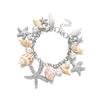 Bohemian Beach Style Bracelet For Women Starfish Shell Charm Bangle Girls Summer Fashion Jewelry Accessories