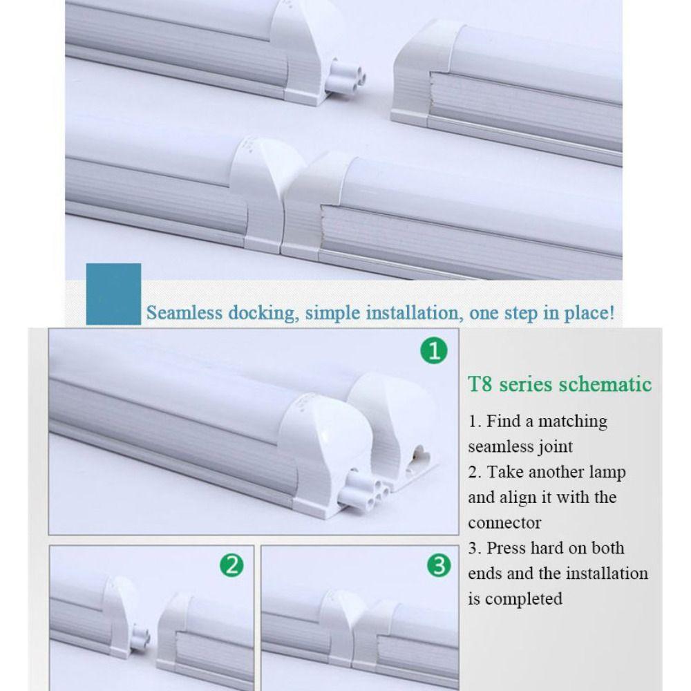 100/50/30/20/10 Pcs 20.5MM 3 Hole Hard Joint Connector Double End LED Lamp Connector