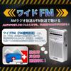 SUCCUL Pocket Radio FM AM Wide FM Compatible AA Batteries Minnie Radio Small Radio Portable Radio Commuter Radio High Sensitivity Portable Disaster