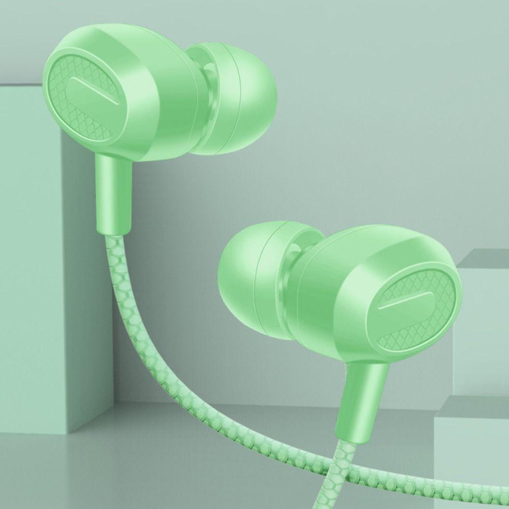 In Ear Wired Headset Stereo InEar Microphone Portable Headphones