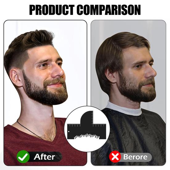 Шаблон для укладки волос Усиление цвета Парикмахерская карта с индикатором измерения