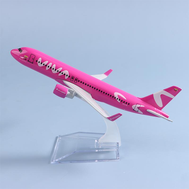 1:400 Металлический Авиационный Реплика Viva Air Модель Самолета Литой Самолет Миниатюра Рождество Декор Детской Комнаты Подарок Игрушки Для Мальчиков