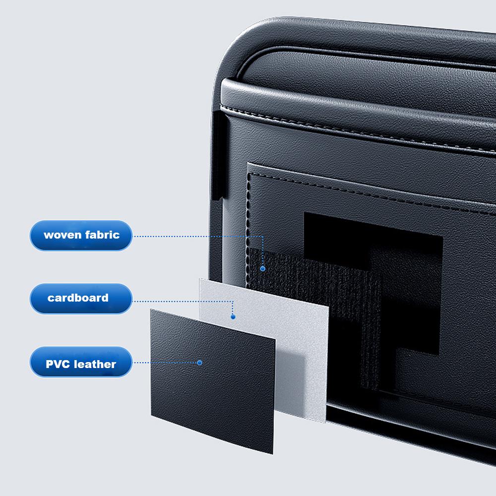 Многофункциональная сумка для хранения карточек в автомобиле, органайзер для салона, сумка-кошелек с боковым карманом для сиденья автомобиля