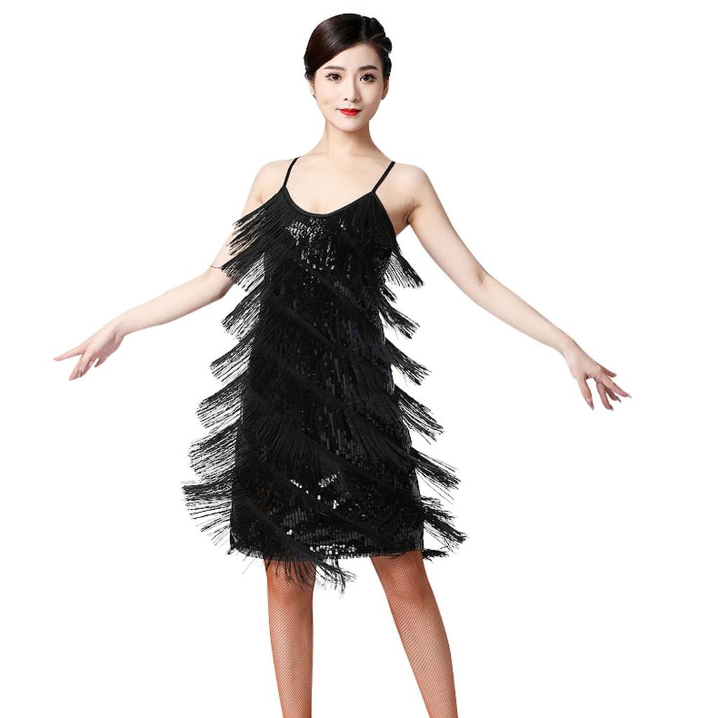 Танцевальное платье Lantin для женщин, вечерние платья в стиле Гэтсби, чарльстон, большие размеры, платье-хлопушка 1920-х годов