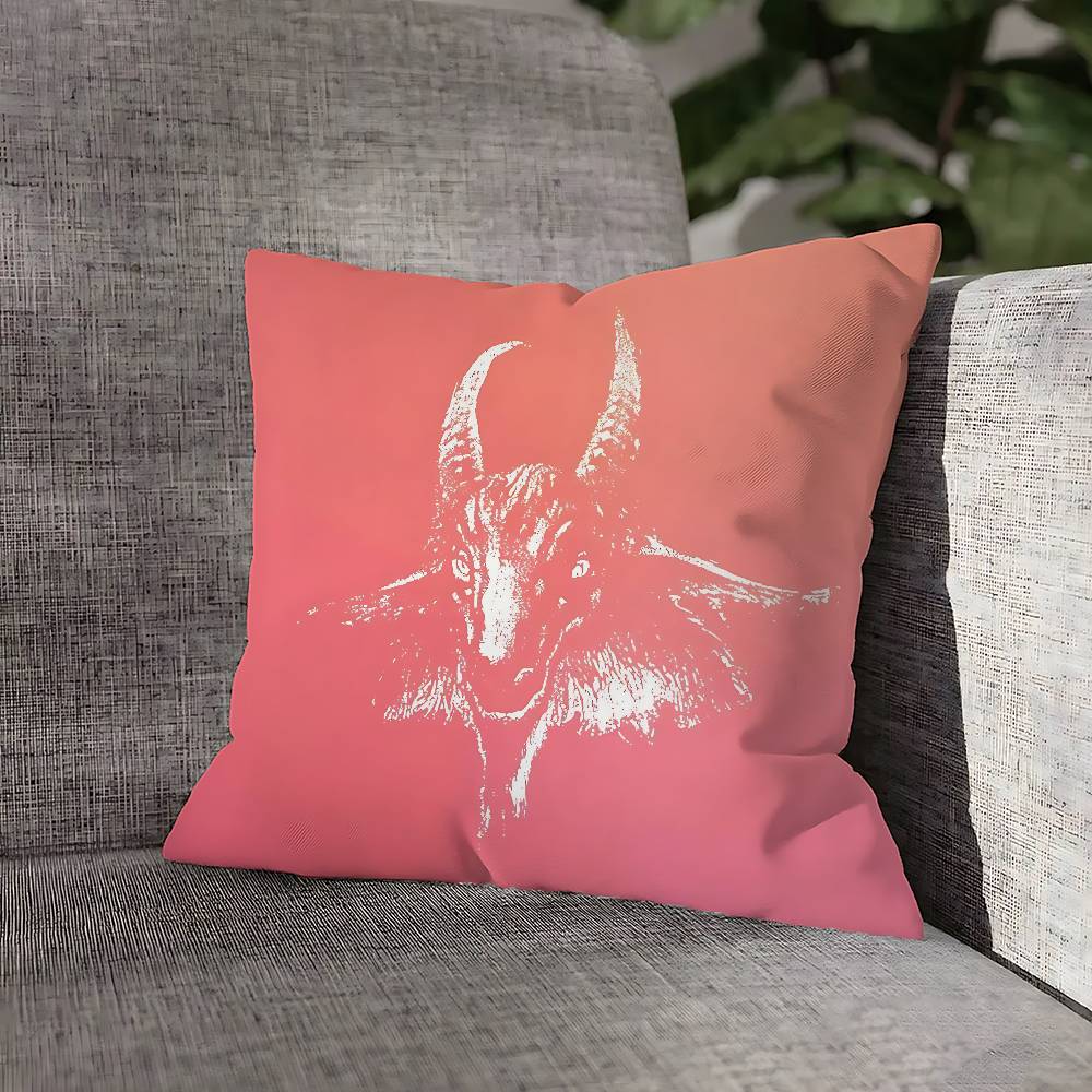 Чехол для декоративной подушки с изображением группы B-BathoryS Quorthon для 45x45см 40x40см 55x55см 50x50см 30x30см Квадратная наволочка для автомобильной подушки