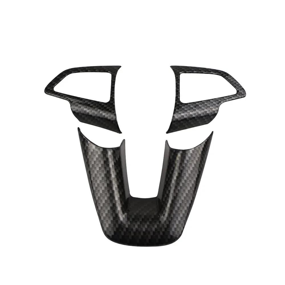 Для Ford Focus 3 MK3 2015 2016 2017 2018 Накладка-наклейка для украшения панели рулевого колеса, Защитная накладка, Аксессуары для интерьера