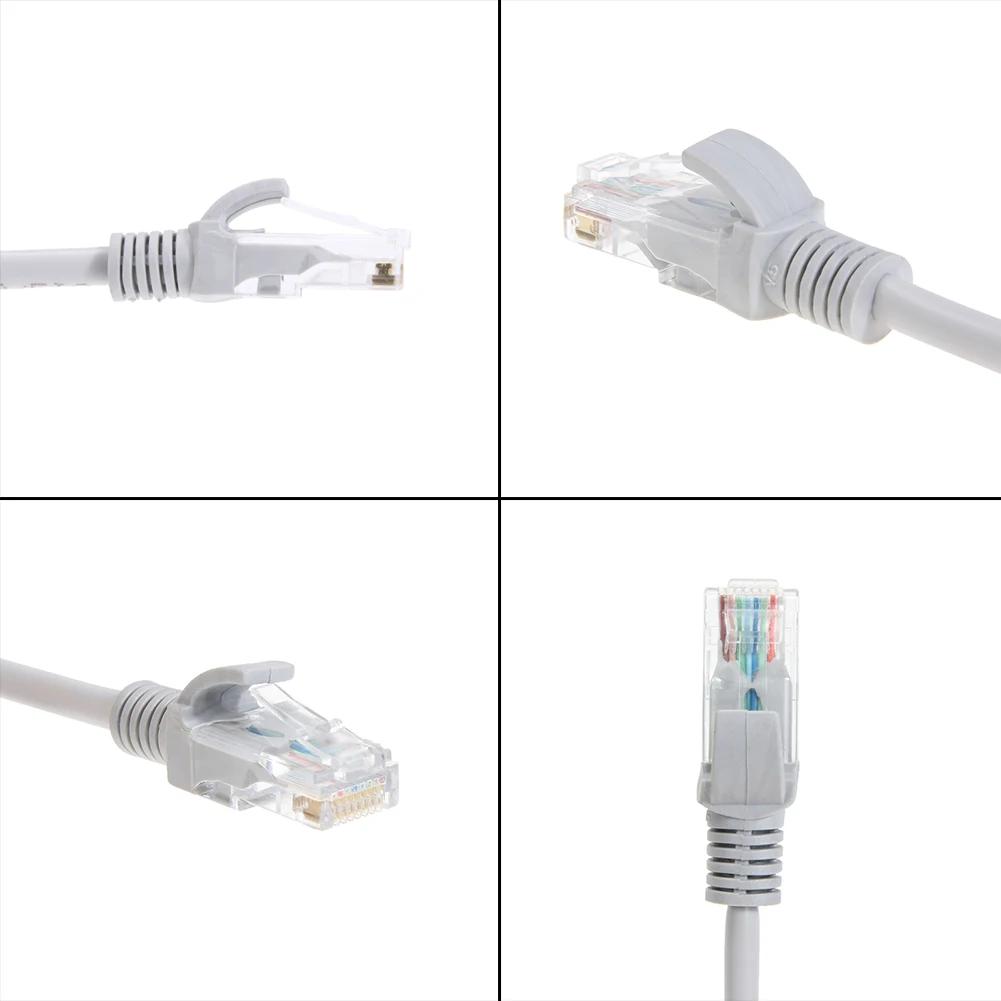 1/2/3/5/10/15/20M Ethernet-кабель Высокоскоростной RJ45 Интернет-кабель LAN Сетевой провод Интернет-шнур-лидер Роутер Компьютерный кабель