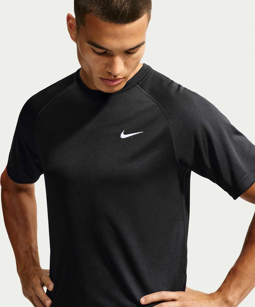 NIKE Flex Dry-Fit Short Sleeve Training Top M - Black:White / If2138-010