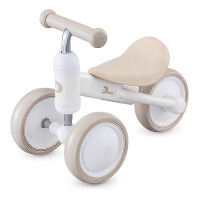 Ides D-Bike Mini Wide Бежевый Детский велосипед от 10 месяцев до 3 лет Трехколесный велосипед без педалей для помещений Тихий Велосипед для баланса