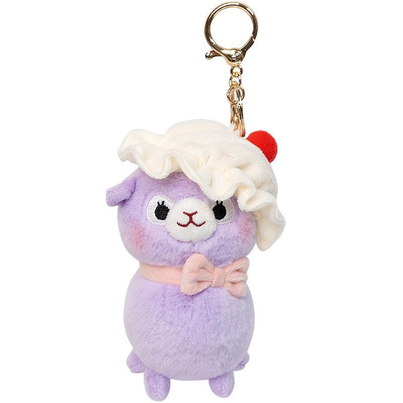 Amuse Sheep Plush Doll Keychain With Super Soft Short Plush For Teen Accessories