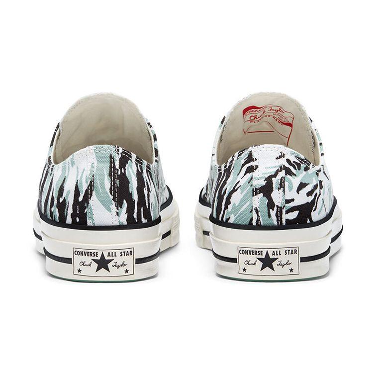 Carhartt WIP x Converse Chuck 70 Low Hinterland Унисекс Кроссовки Белый Гранит-Зеленый Черный 171238C