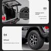 1/22 Масштаб Wrangler, литая под давлением внедорожная модель автомобиля, игрушечная модель автомобиля, 7 открытых дверей, выдвижной игрушечный автомобиль со звуком и светом для детей, коллекция подарков для мальчиков и девочек