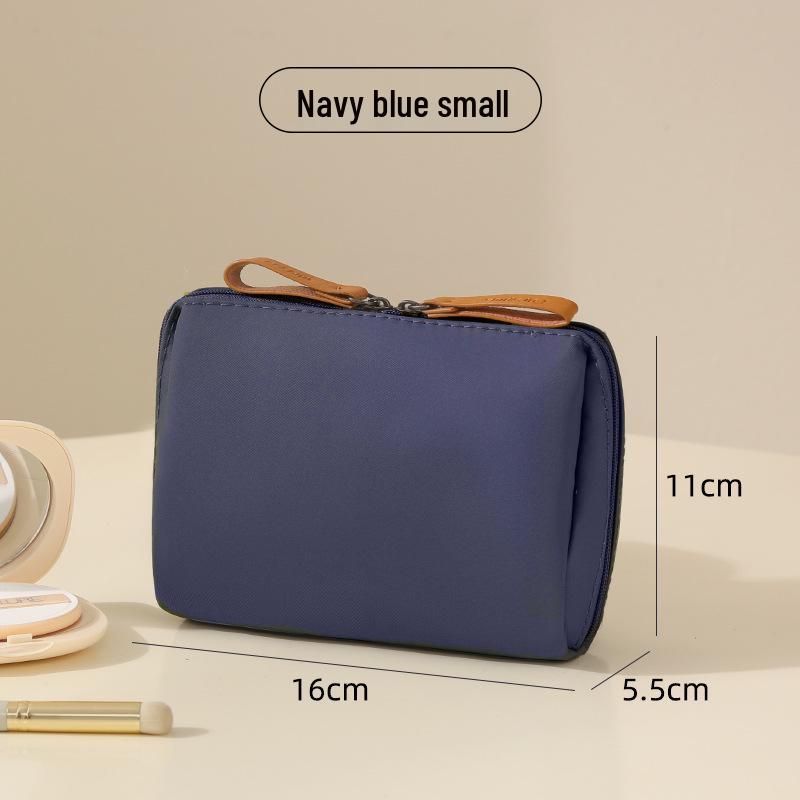 Korean Style Portable Mini Makeup Bag & Coin Purse - Women's Travel Cosmetic Storage