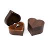 Ring Box Ultra-Light Item Storage Comfortable To Touch Love Heart Shaped Wedding Ring Box Jewelry Container for Home