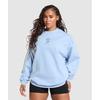 Gymshark Deadlift Graphic Pullover Gentle Blue B3c9m Udbs