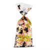 50pcs Snack Pouch Halloween Candy Bags Transparent Cellophane Pack Gift Bags  Kids Party Favors
